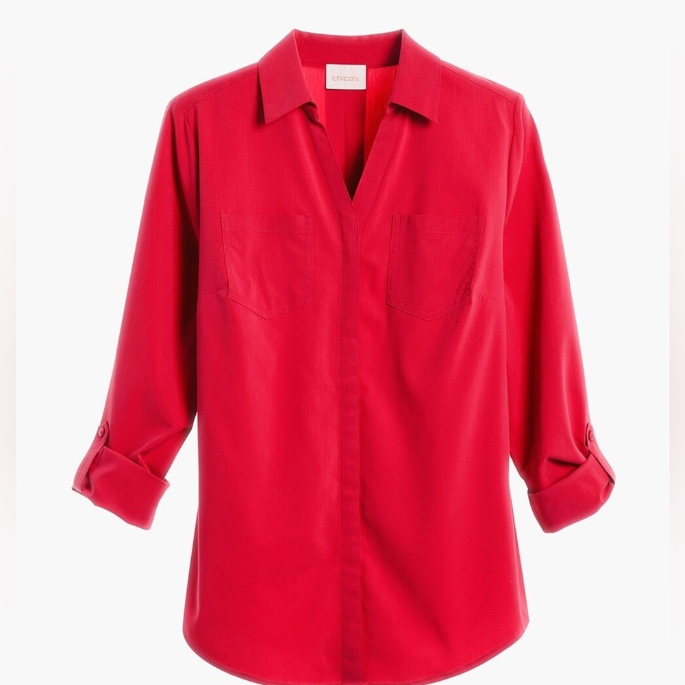 Chicos soft relaxed shirt